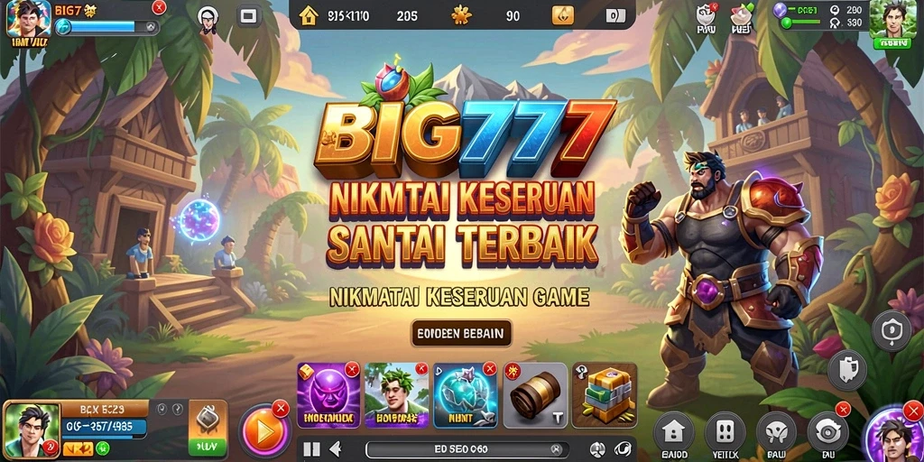 Tampilan gameplay <strong>BIG777</strong> yang mengasyikkan dan penuh warna.