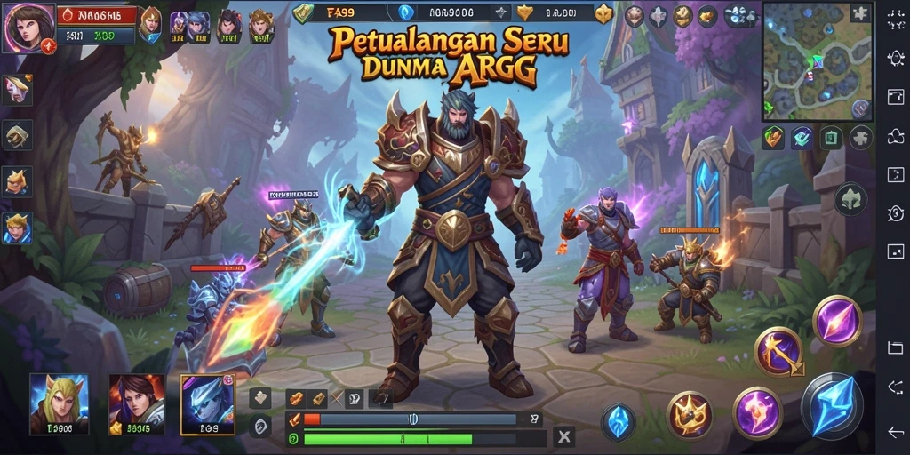Skrinsut gameplay menarik dari FA99 yang menampilkan pertarungan epik.