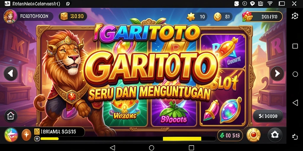 Tangkapan layar gameplay GARITOTO yang menarik dan interaktif.