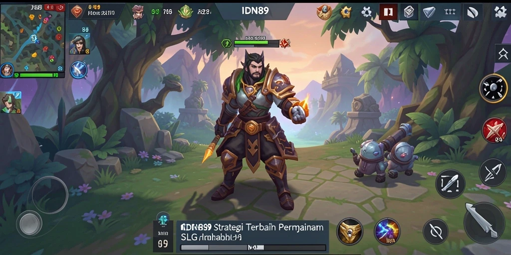 Screenshot gameplay IDN89 menampilkan strategi dan pertempuran yang seru.