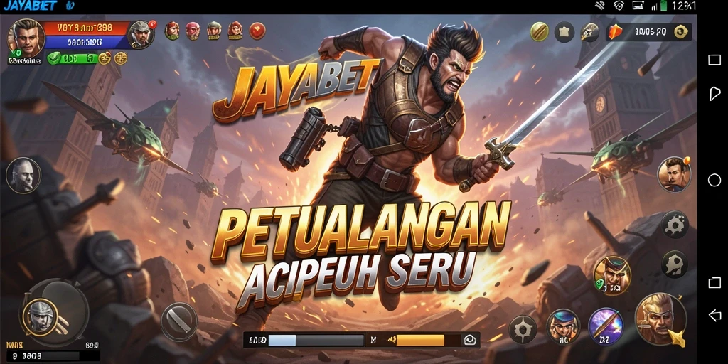 Tampilan permainan JAYABET yang penuh aksi dan mendebarkan.
