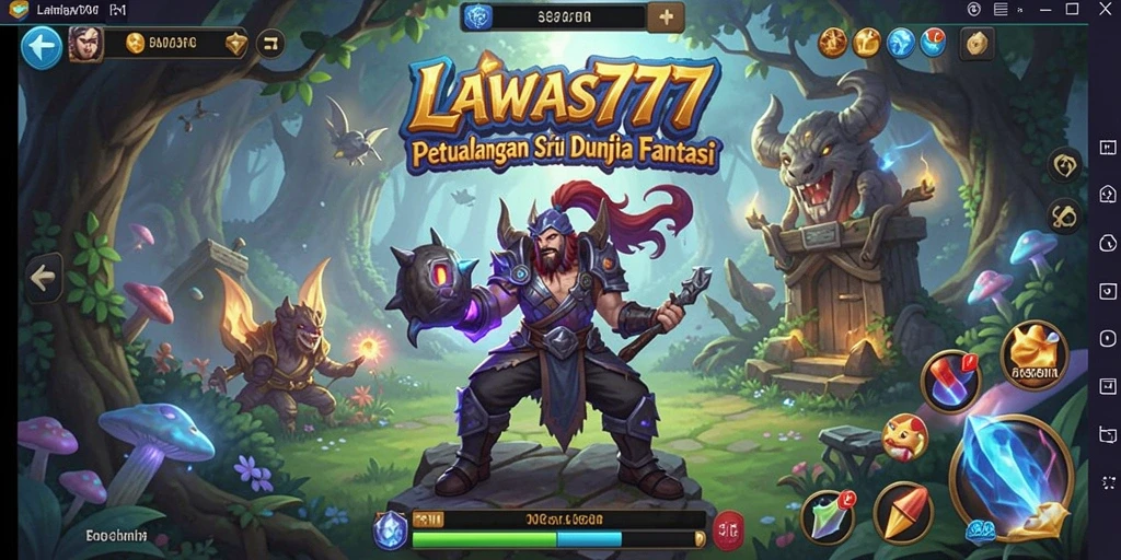 Tampilan gameplay menakjubkan di dunia fantasi LAWAS777.