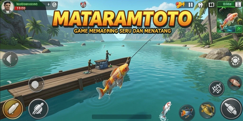 Gameplay seru memancing dengan grafis menawan di MATARAMTOTO.