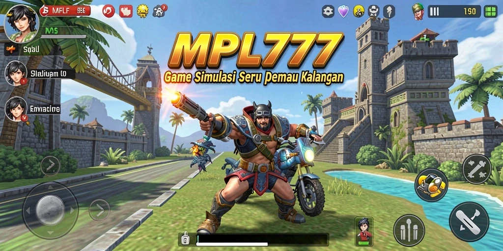 Screenshot menunjukkan gameplay seru dan interaktif MPL777.