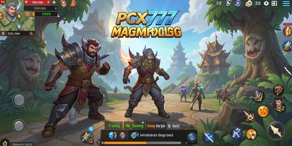 Screenshot utama menunjukkan aksi intens dalam gameplay <strong>PCX777</strong> dengan pemain berpartisipasi dalam pertempuran epik.