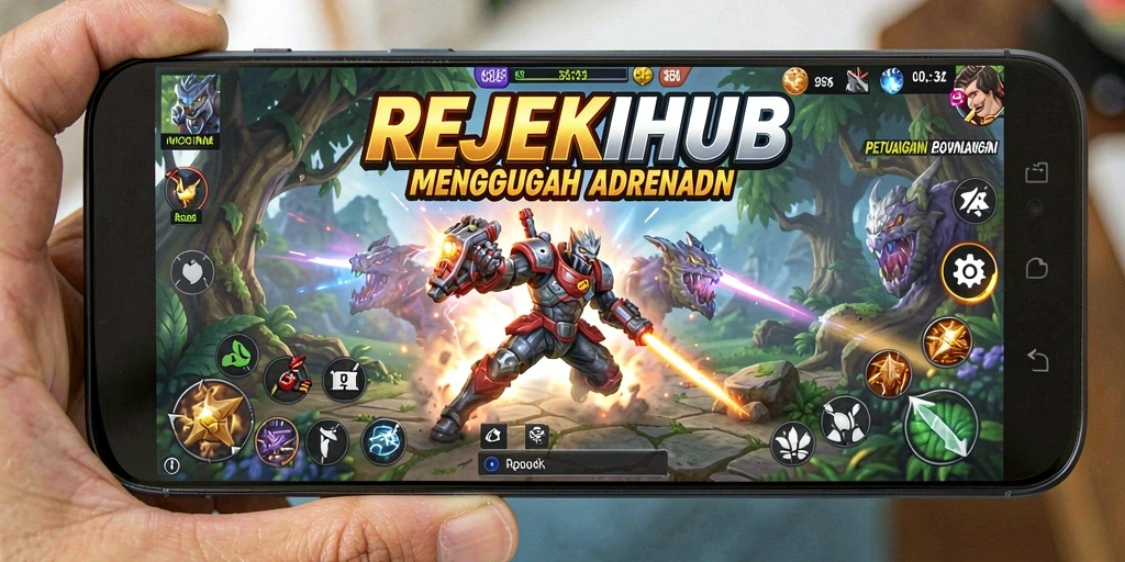 Tangkapan layar gameplay dari REJEKIHUB yang menunjukkan petualangan seru.