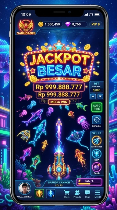 Menu kategori aplikasi di Garuda999 yang mudah dijelajahi.